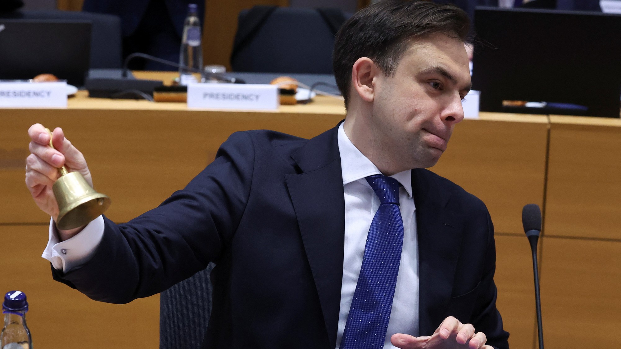 Poľský minister financií Andrzej Domanski, REUTERS/Yves Herman