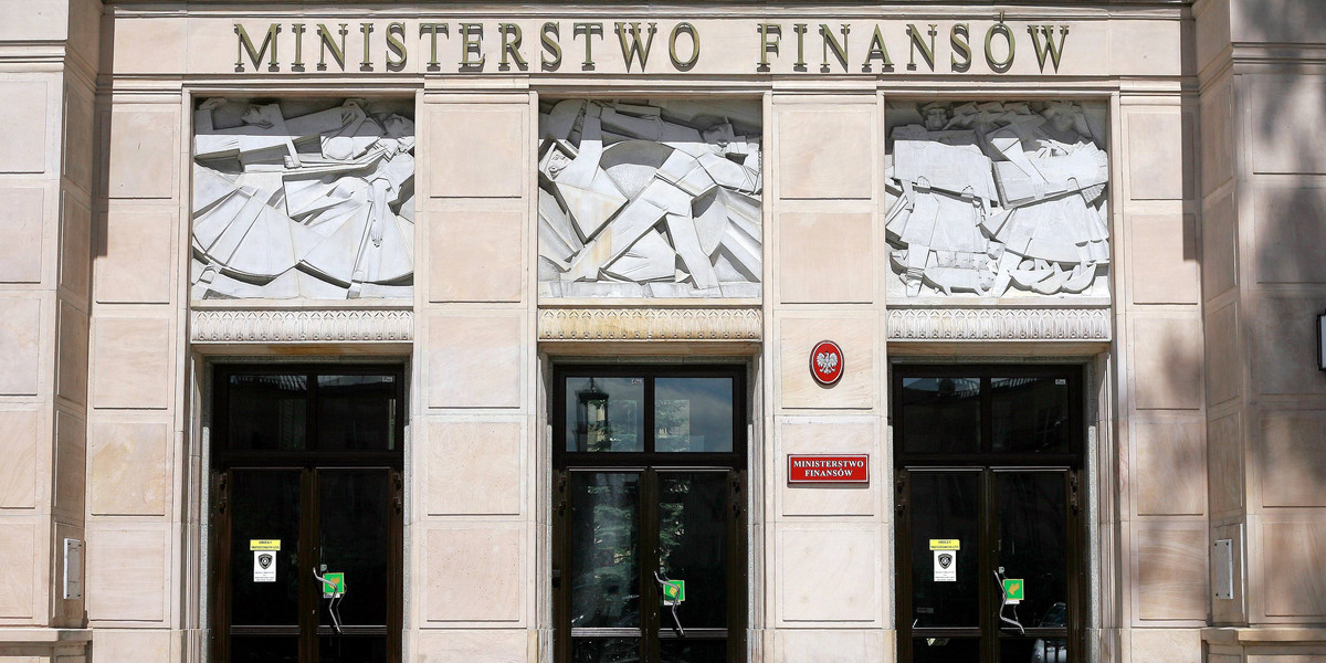 Ministerstwo Finansów.