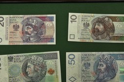 NBP wzory banknotów banknoty pieniądze