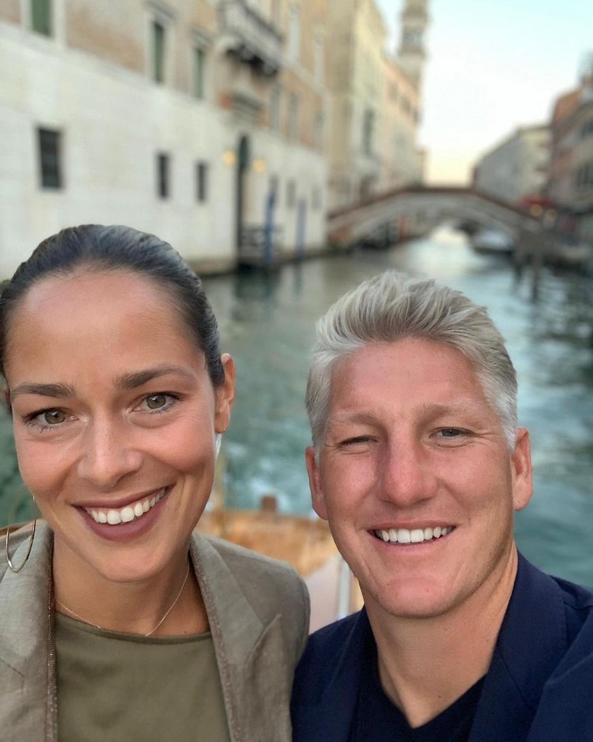 Ana Ivanović i Bastijan Švajnštajger