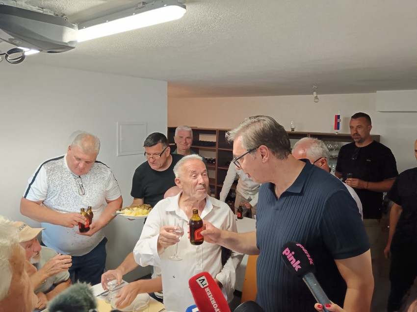 Vučić u Čipuljićima