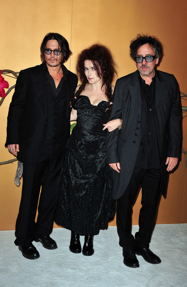 Aktorskie duety w Hollywood: Johnny Depp i Helena Bonham-Carter (na zdjęciu z Timem Burtonem)