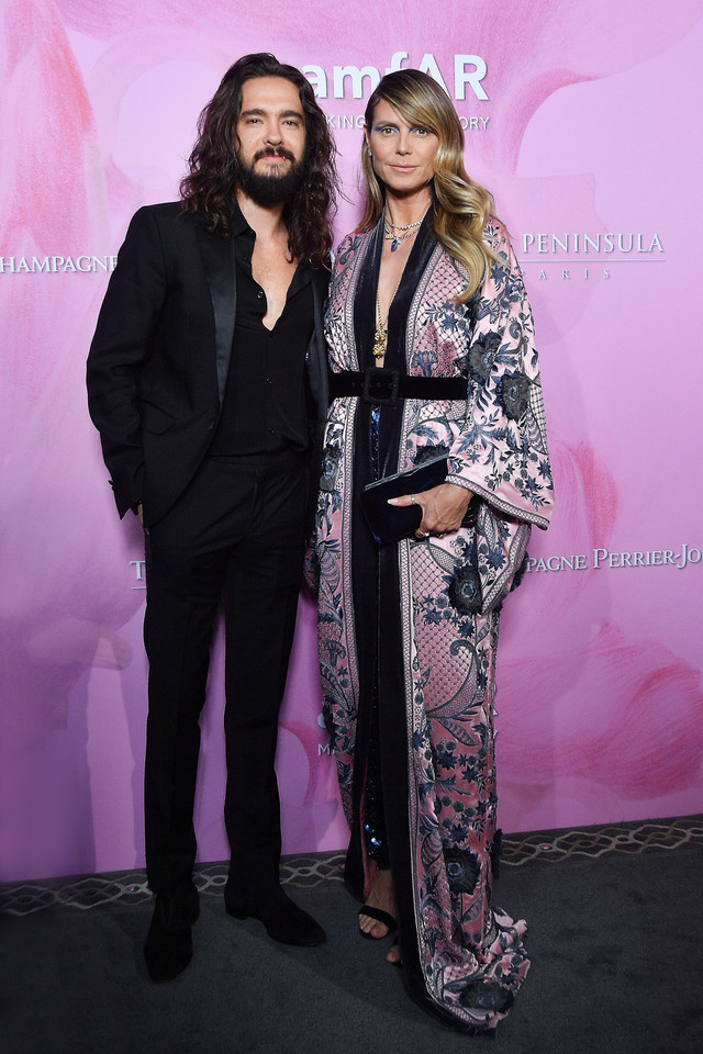 Gala amfAR 2019: Tom Kaulitz i Heidi Klum