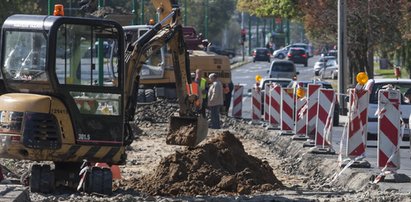 Gliwice. Utrudnienia na ul. Kościuszki