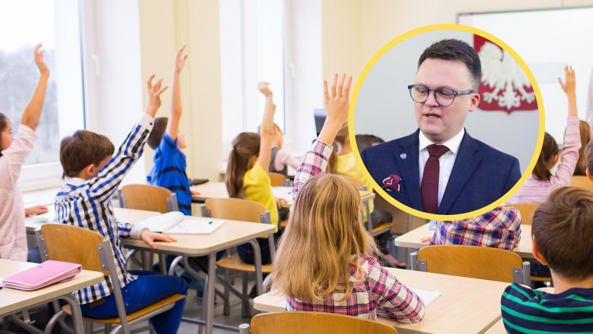 Dzieci w szkole bawią się w Sejm. "Najwięcej osób chce być Hołownią"