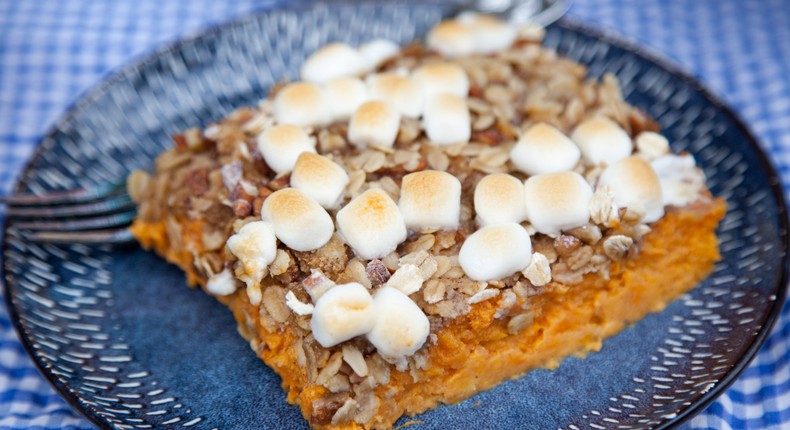 As someone form the UK, I don't really get the concept of sweet-potato casserole.Ivana Lalicki/Shutterstock