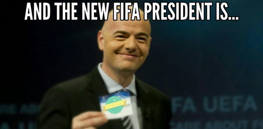 "Łysy z UEFA" został sternikiem FIFA. MEMY