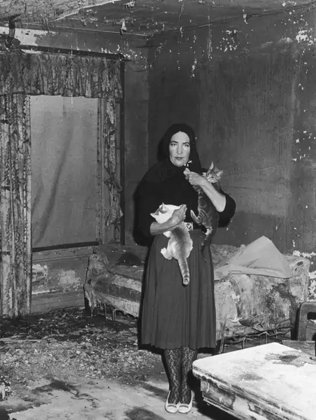Edith Bouvier Beale w zdemowolowanej rezydencji / Tom Wargacki  Getty Images
