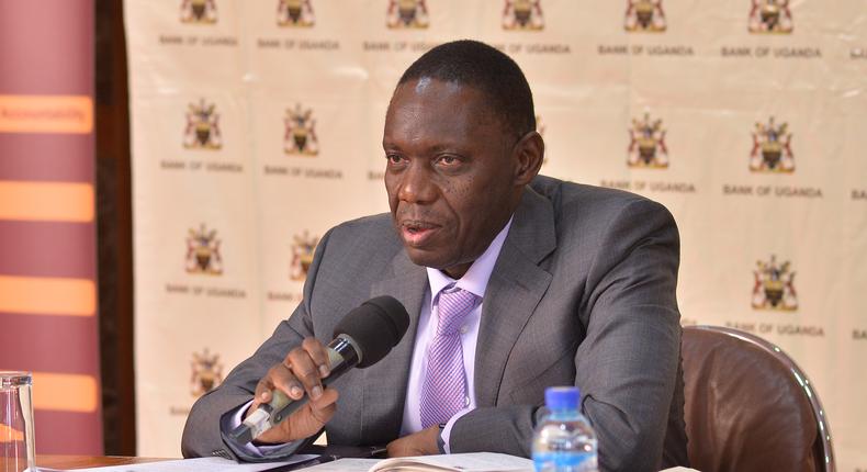 The Deputy Governor of the Bank of Uganda Dr. Michael Atingi-Ego