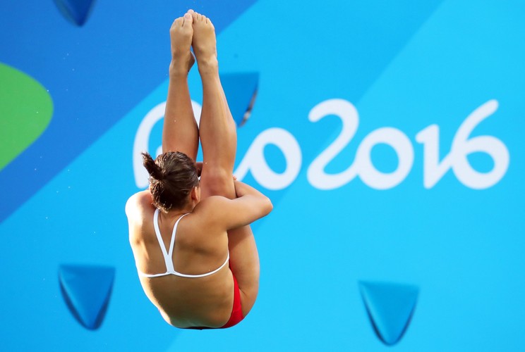 Te dziewczyny urodą nie ustępują lekkoatletkom. Na basenie w Rio de Janeiro też jest pięknie