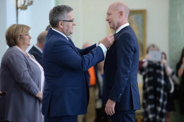 Bronisław Komorowski i Andrzej Klesyk