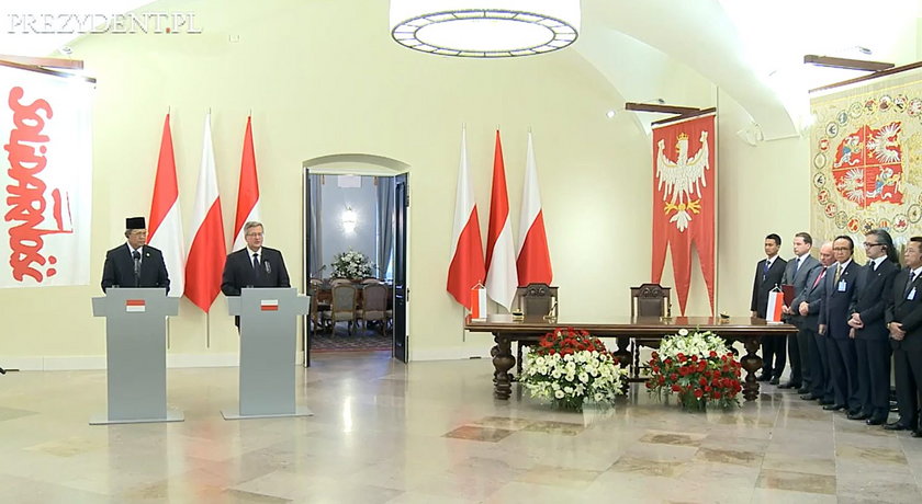 Wizyta prezydenta Indonezji w Polsce