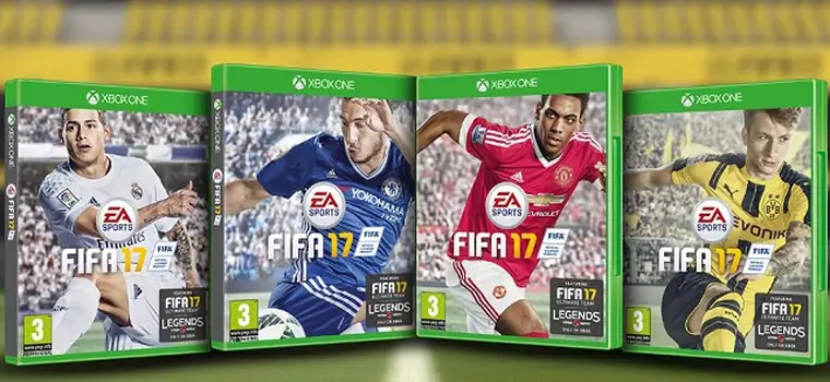 Hazard, Reus, Martial czy James Rodriguez? Gracze wybiorą okładkę FIFA 17