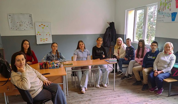 Đaci OŠ “Dositej Obradović” u Moštanici kod Vranja