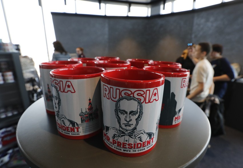 Suvenirnica u kuli Vostok u Moskvi