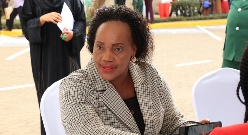 Kisumu West MP Rozzah Buyu during the registration of 13th Parliament MPs on August 26, 2022