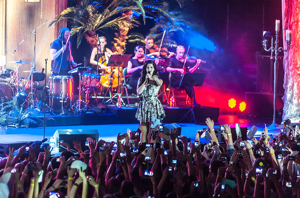 Lana Del Rey - koncert (fot. Darek Kawka/Onet)
