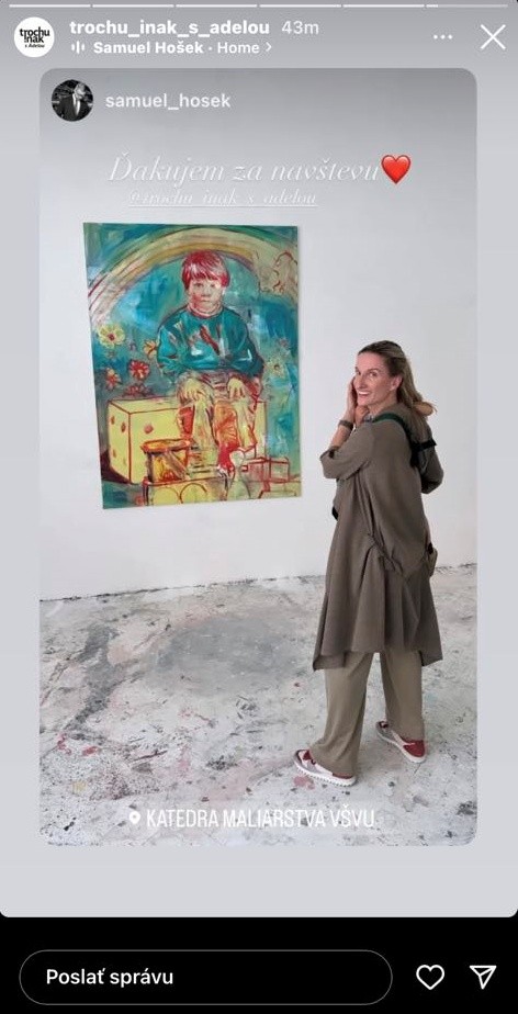 Adela Vinczeová so synom Maxíkom.