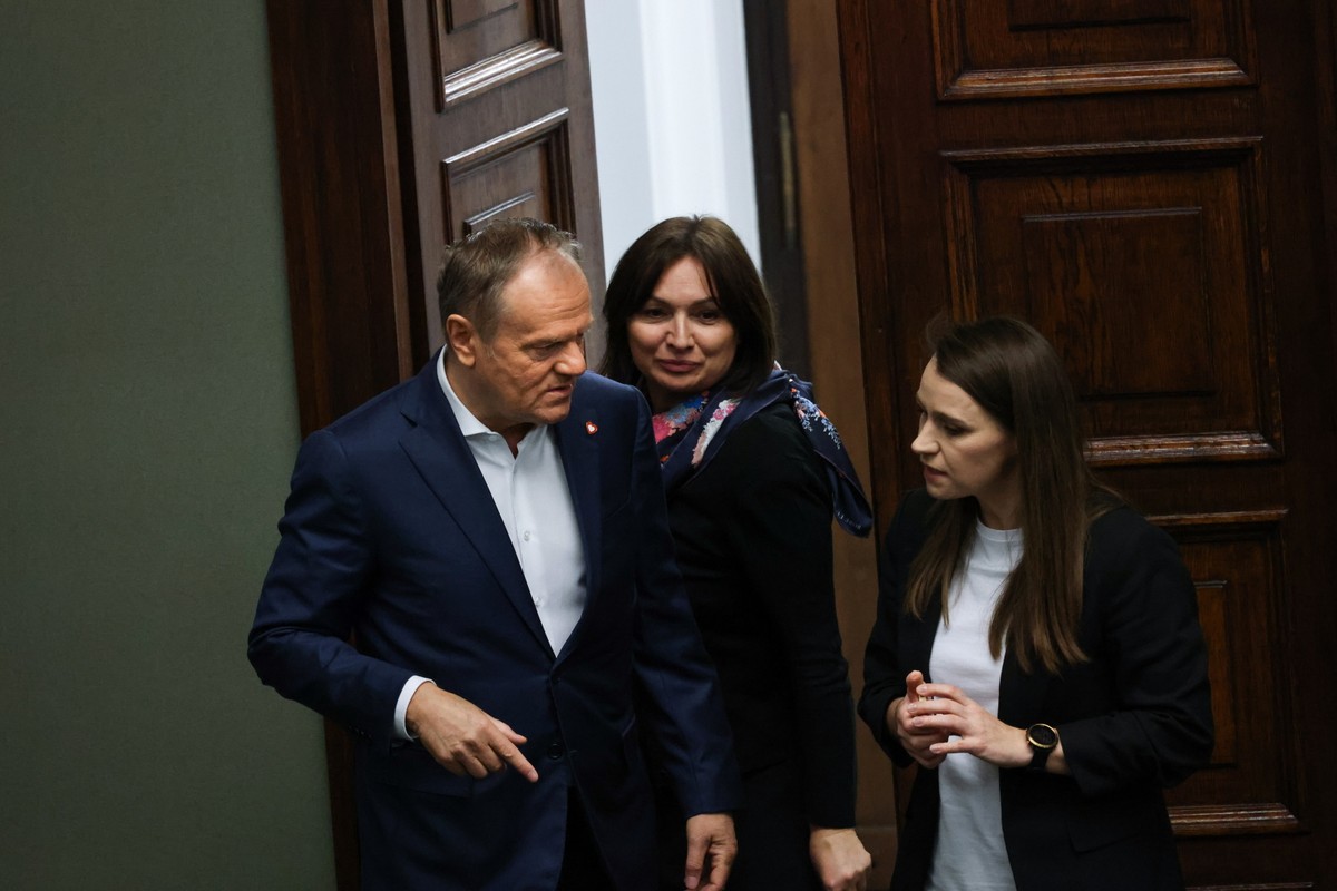 Donald Tusk, Monika Wielichowska, Agnieszka Pomaska