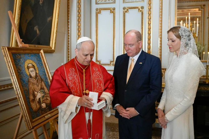 Papa Lav u poseti Monaku