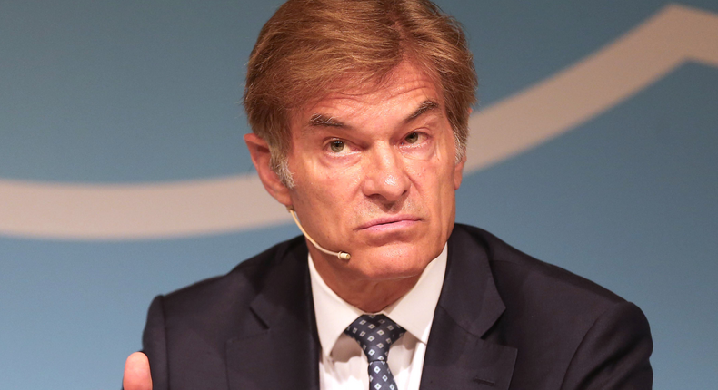 Dr. Mehmet Oz attends a press conference on innovations in