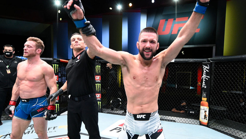 UFC: Mateusz Gamrot znokautował rywala. Odważne słowa Polaka