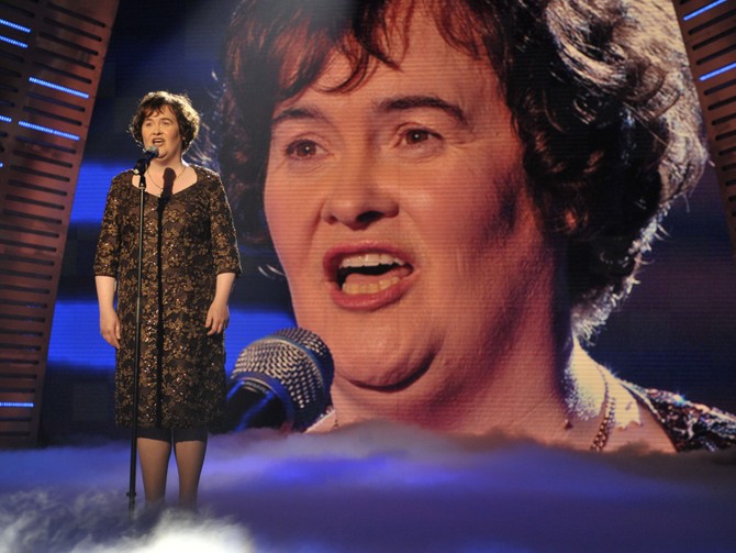 Suzan Bojl na sceni foto: Ken McKay/Shutterstock Editorial