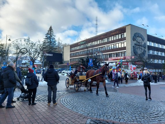 Zakopane w sobotę 14 stycznia br.