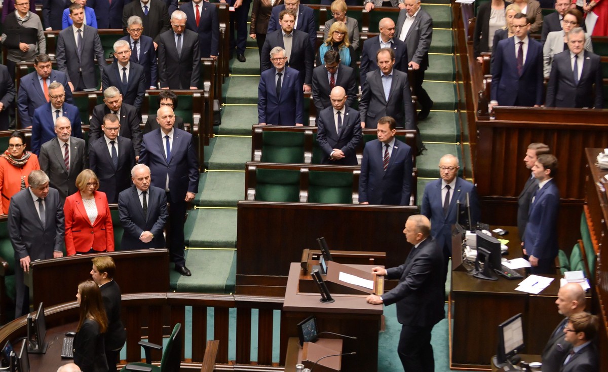 Minuta ciszy w Sejmie