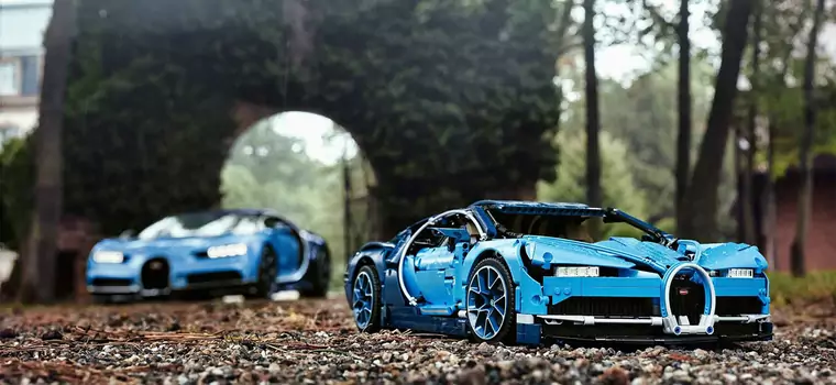 Bugatti Chiron - połączenie sztuki, inżynierii i klocków