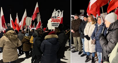 Ale sceny pod więzieniem w Przytułach. Jedna kobieta strasznie płakała