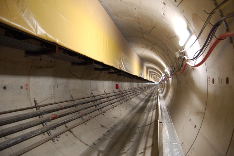 Budowa II linii metra w Warszawie. Stacja Rondo Daszyńskiego (4). 26.10.2012 Fot. Materiały prasowe