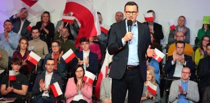 Morawiecki mógł być w szoku. Partyjny kolega skradł show na jego spotkaniu!