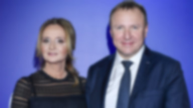 Jacek Kurski zabrał ukochaną na Eurowizję Junior 2019. Żona prezesa TVP zachwyciła kreacją