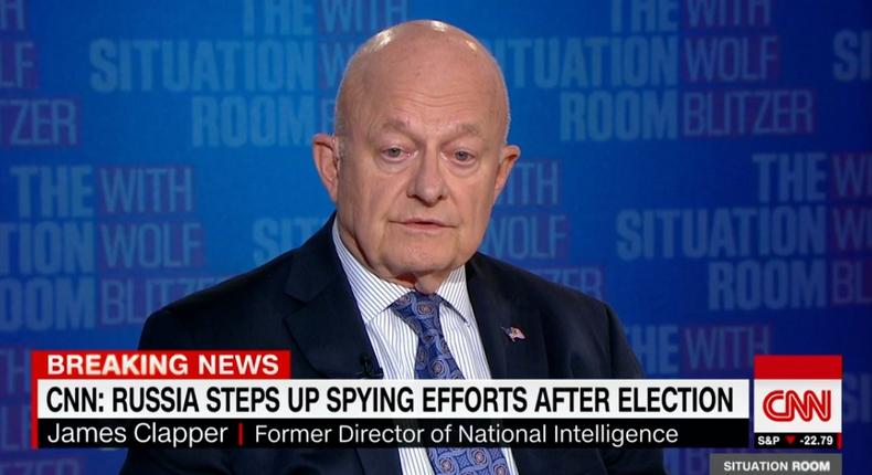 James Clapper, the former director of national intelligence.