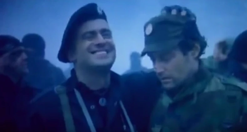 Sergej Trifunović kao Arkan u filmu "Turneja"