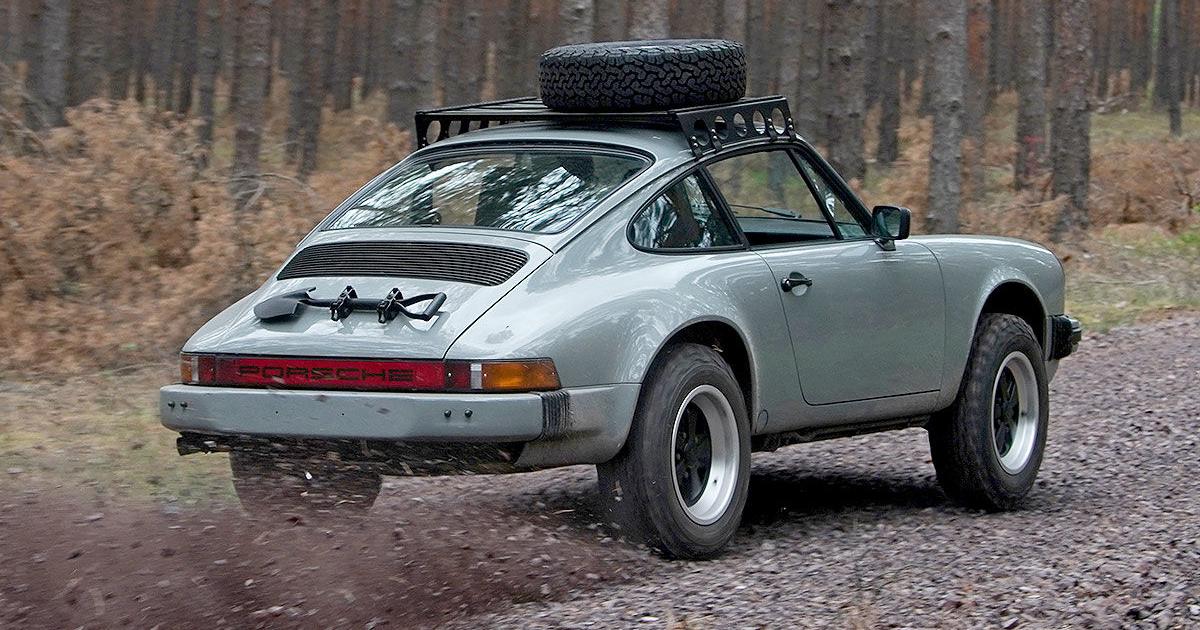 Klasyczne Porsche 911 w terenowym wydaniu