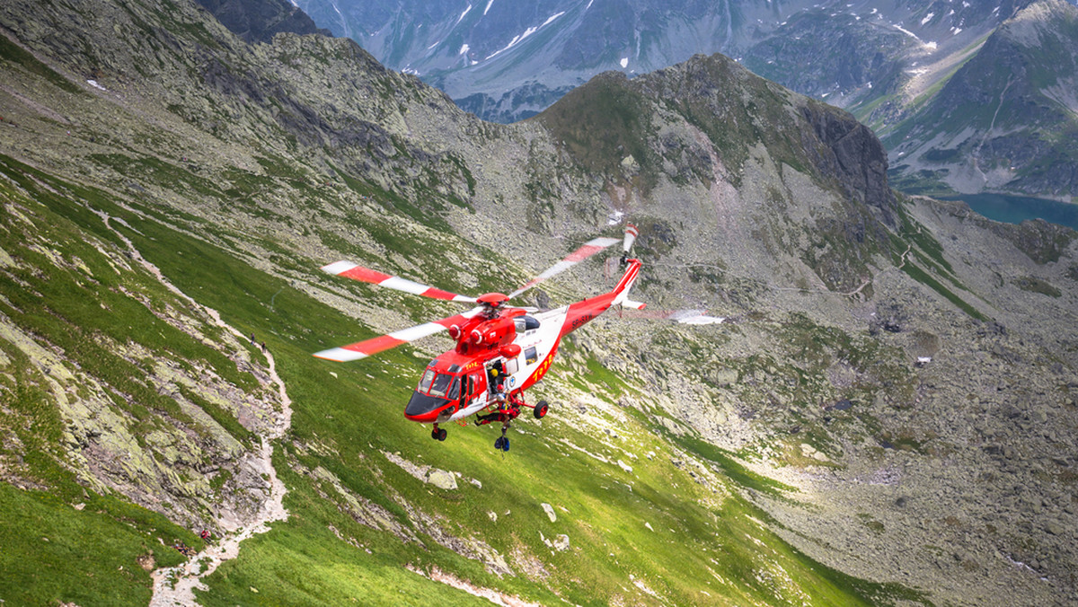 Zakopane. Turystka na Orlej Perci miała atak paniki. Przyleciał TOPR