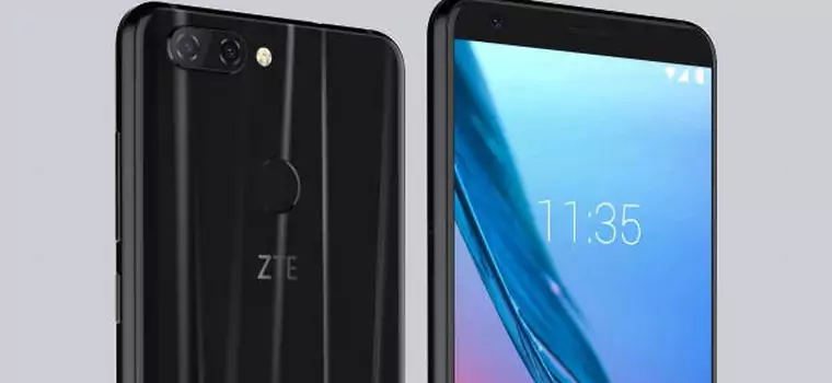 ZTE Blade V9 z 5,7" ekranem Full HD+ i podwójnym aparatem [MWC 2018]