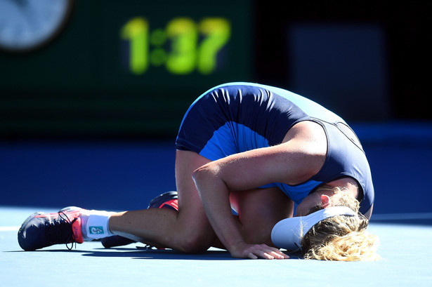 Australian Open: Vandeweghe i Kyrgios rzucają rakietami