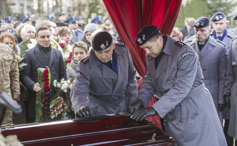 Pogrzeb policjanta