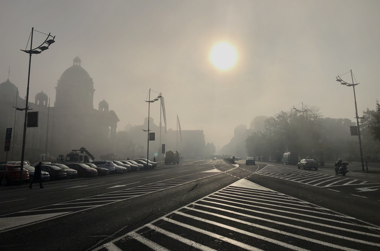 Ovako se ne vidi Beograd kad zimi zagađenje dostigne svoj maksimum