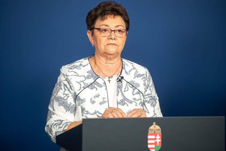 Müller Cecília országos tisztifőorvos / Fotó: MTI/kormany.hu/Botár Gergely