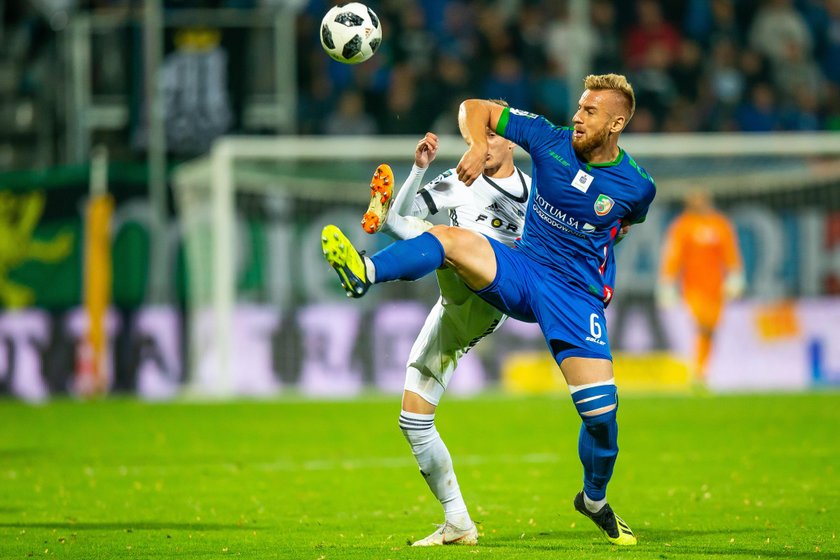 Pilka nozna. Ekstraklasa. Miedz Legnica - Legia Warszawa. 22.09.2018