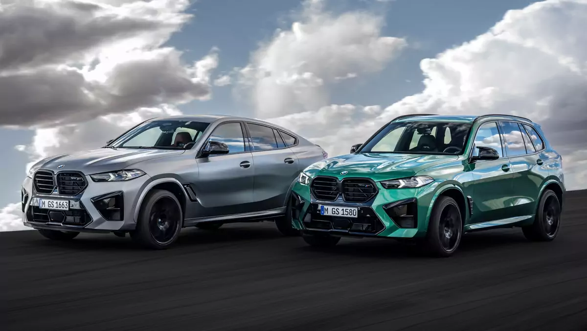 BMW X6 M Competition i X5 M Competition (generacje F96 i F95; od 2019 r.; wersje po modernizacji z 2023 r.)