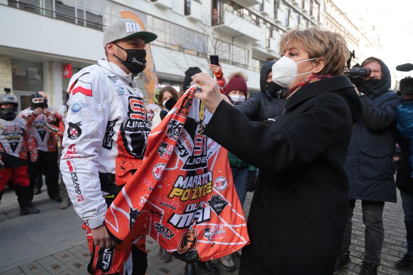 Maraton po życie przejechał przez Polskę dla Mai