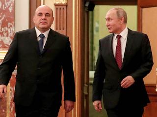 Prezydent Rosji Władimir Putina wskazał na premiera Michaiła Miszustina