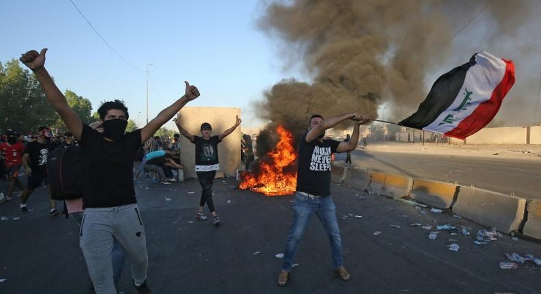 Iraqi authorities initially blamed unidentified snipers for protest deaths, but later acknowledged the military had used excessive force