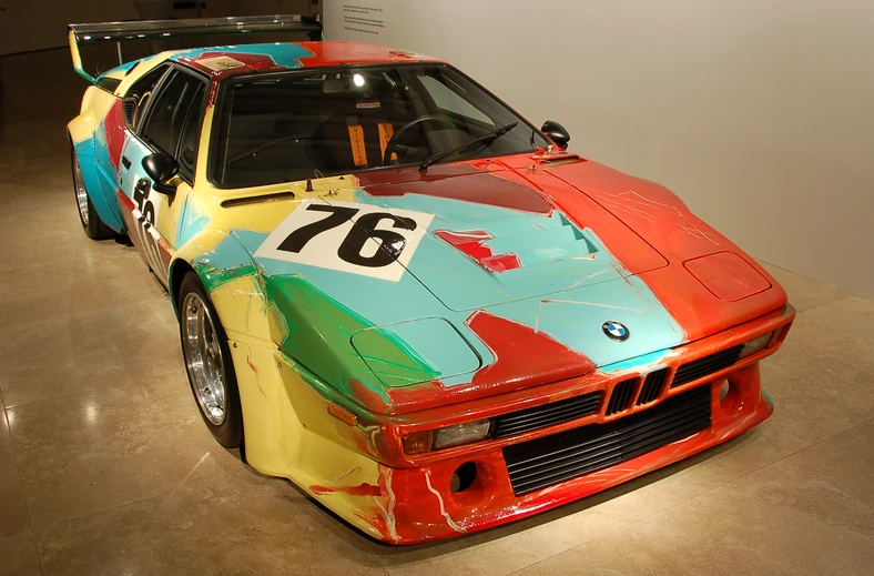 BMW M1 z malowanie Andy'ego Warhola