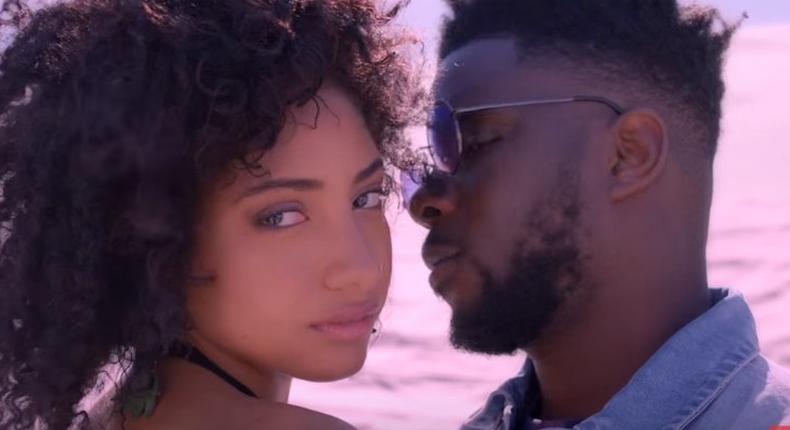 Maleek Berry and his love interest in 'Been calling' video